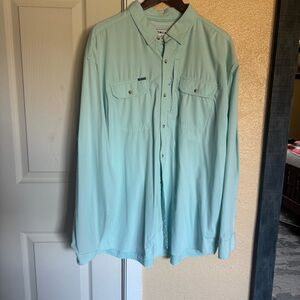 Men's Light Blue Button Down Shirt